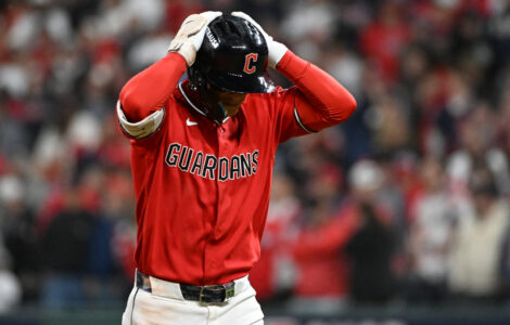 Guardians' bats go cold again, wasting Gavin Williams' 11 strikeouts in Game 2 loss